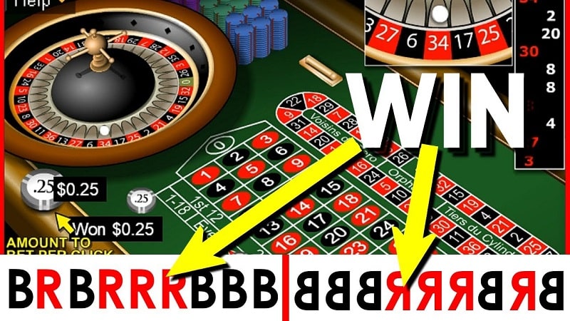 Red Black casino game