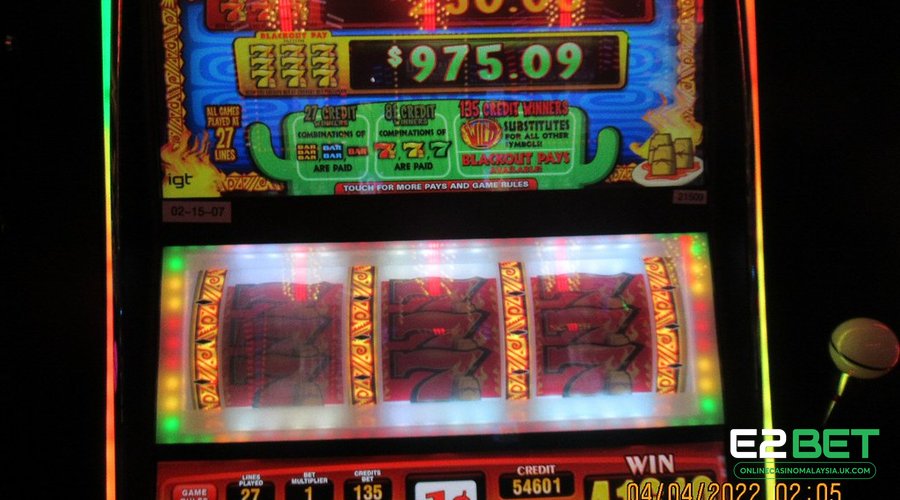 Online slot Malaysia real money slot machine game at E2BET